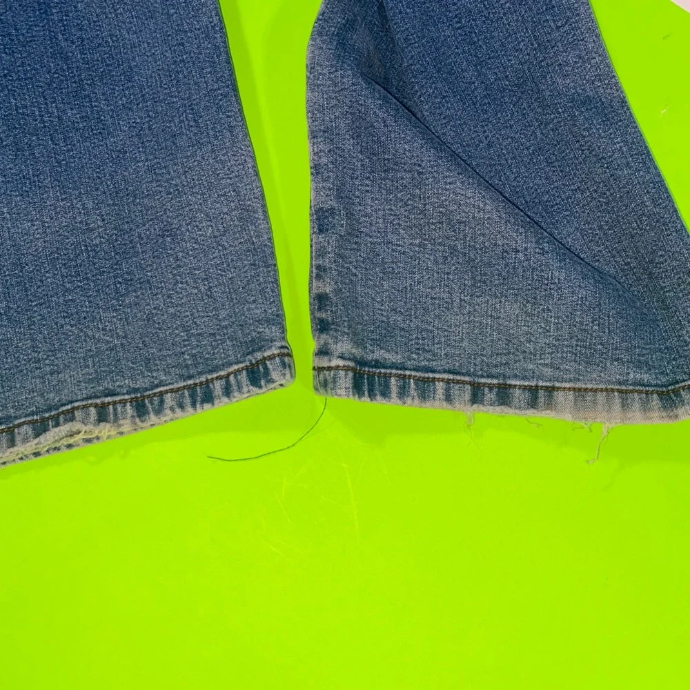 Lauren Ralph Lauren Jeans Co Womens 20W‎ Medium Wash Straight Leg Denim Blue